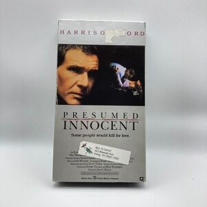 Presumed Innocent Alan J. Pakula Harrison Ford Brian Dennehy Raul Julia VHS 1991